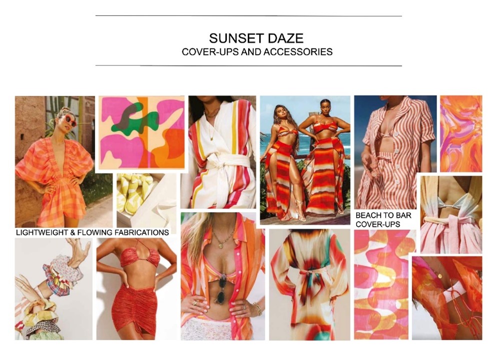 Sunset Daze cover-ups and accessories