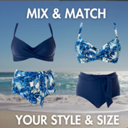 Mix and match swimwear